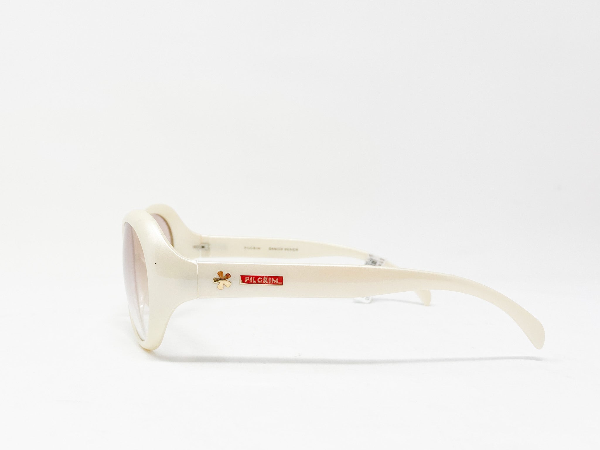 Hotsell Pilgrim White Sunglasses