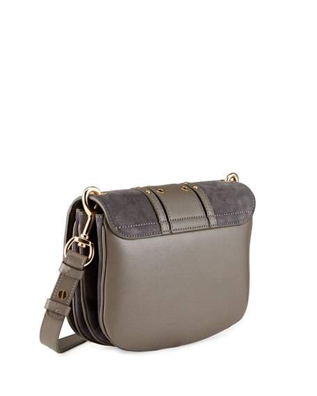 Hana suede crossbody bag, See by Chloé