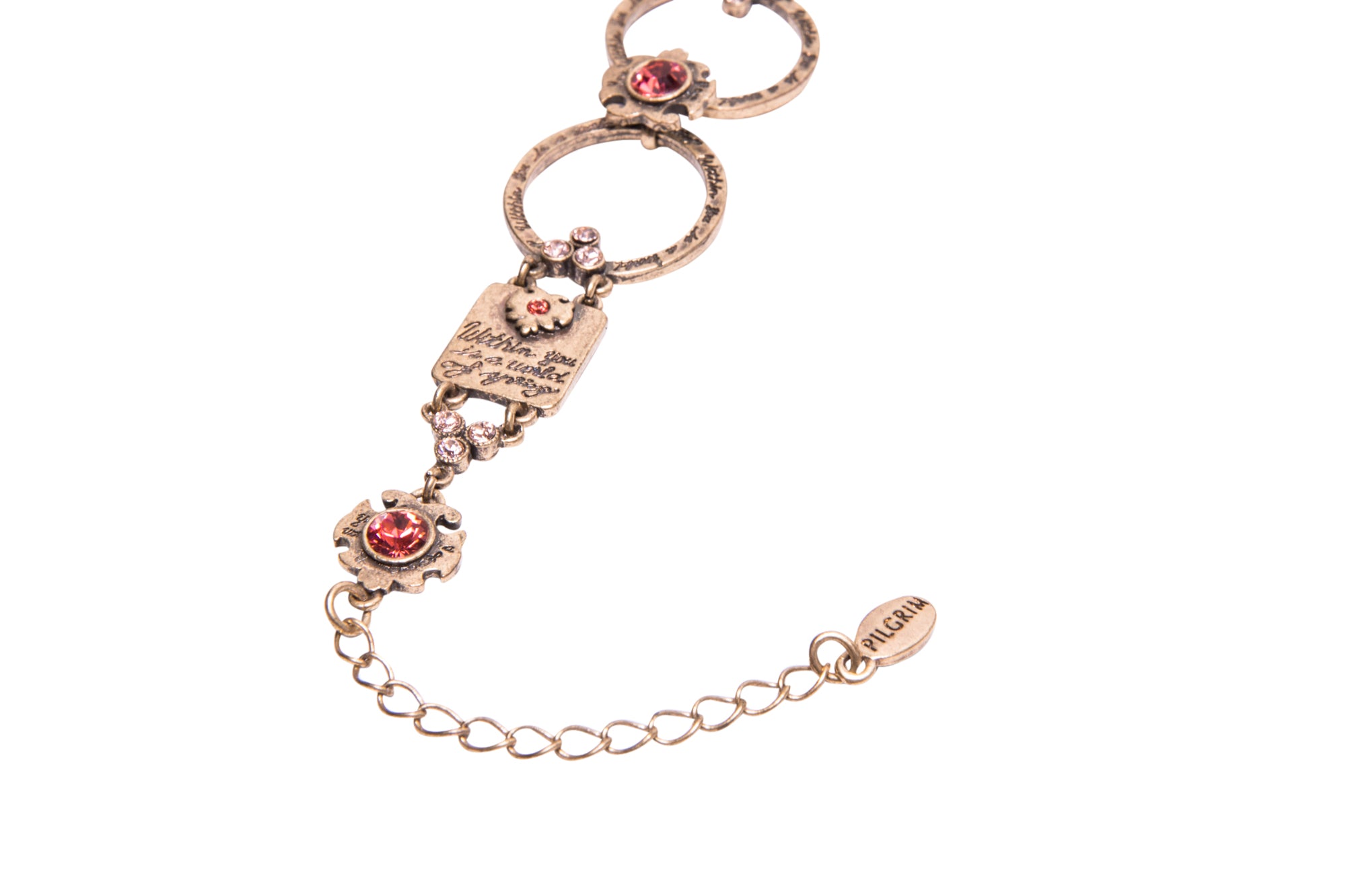 Pave Heart Crystal Bracelet – Itosca- All Rights Reserved